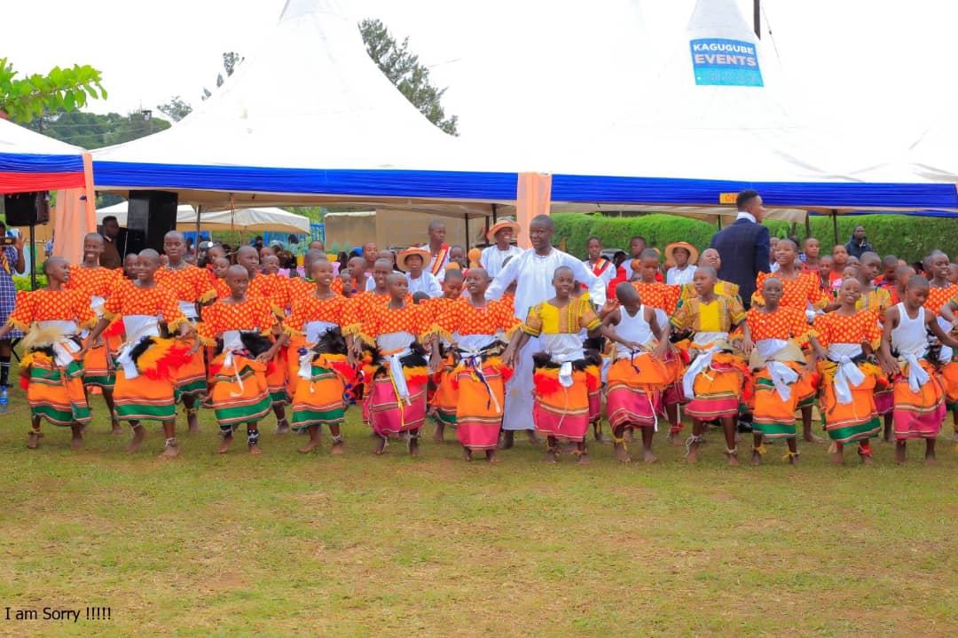 One of the school visitation days, pupils performing Maganda dance that was performed on the Diocesan Competitions 3